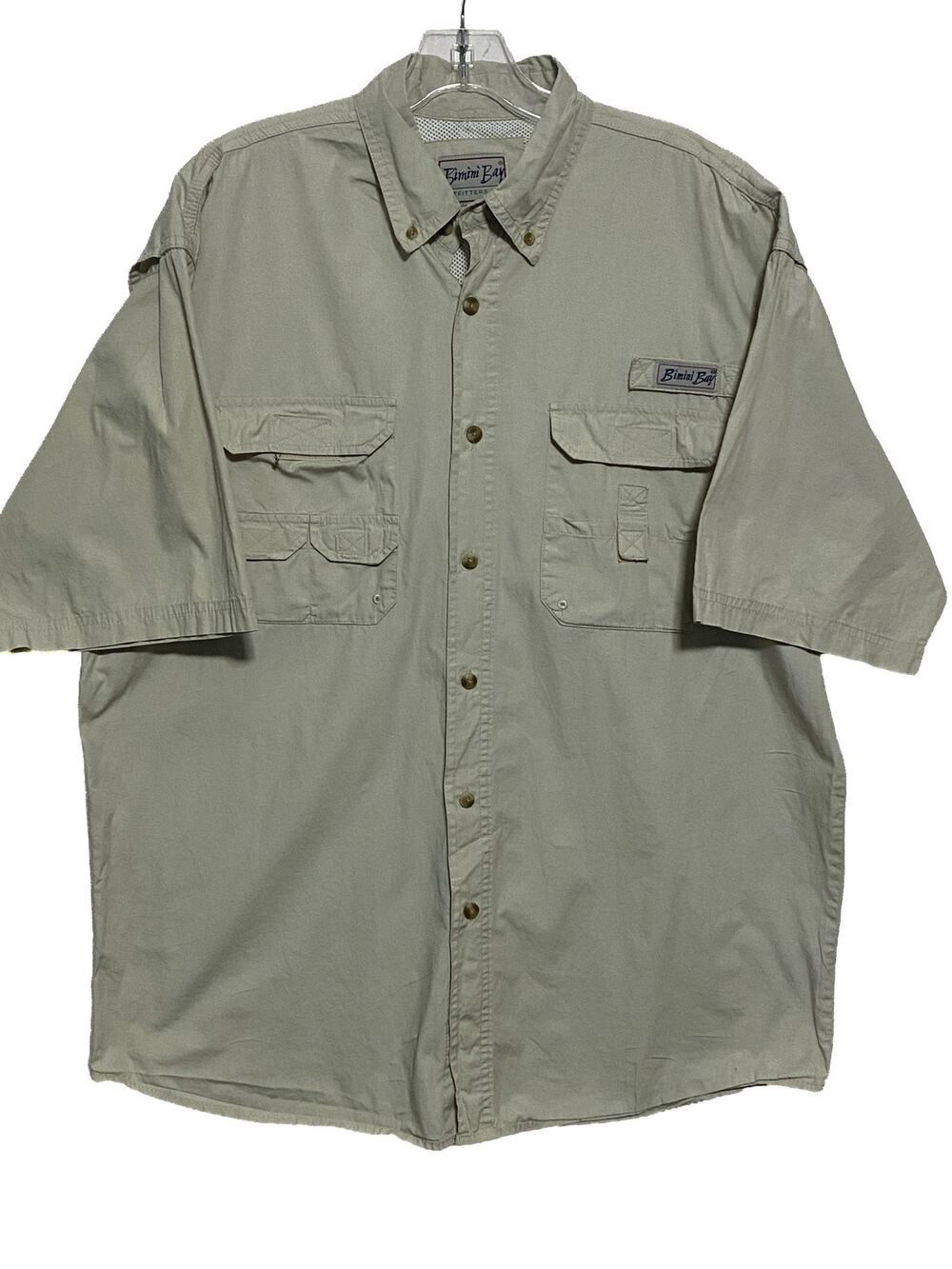 Bimini Bay Outfitters Shirt Mens 2XL Button Vented Gorpcore Outdoors Fishing